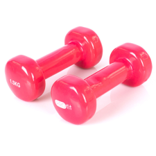 PRO-Fit Kézisúlyzó vinyl 2x1,5 kg 1 pár pink PRO-Fit kézisúlyzó