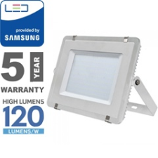  PRO LED reflektor fehér (300W/100°) hideg fehér, 120lm/W, Samsung kültéri világítás
