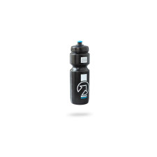 PRO műanyag kulacs, 800 ml, csavaros, fekete kulacs, kulacstartó