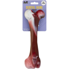 Pro Pet Pet Pro Žvýkací odolná gumová kost s hovězí příchutí, 21 cm játék kutyáknak