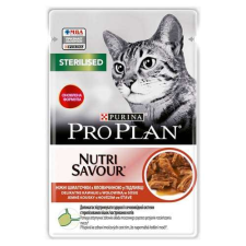  PRO PLAN CAT STERILISED alutasak macskáknak 85g marhahúsos macskaeledel