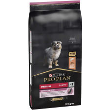 Pro Plan Medium Puppy Sensitive Skin Optiderma (2 x 12 kg) 24kg kutyaeledel