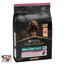 Pro Plan Small & Mini Adult Sensitive Skin Optiderma kutyatáp 3kg kutyaeledel