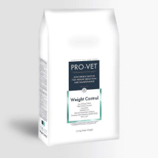Pro-Vet Weight Control - Alacsony energiatartalom a súlyvesztésért és annak megtartásáért 7.5kg kutyaeledel