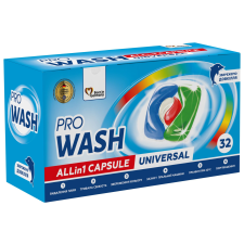 PRO WASH „4 in 1” univerzális mosókapszula tisztító- és takarítószer, higiénia
