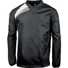 PROACT férfi esővédő sport felső PA330, Black/White/Storm Grey-4XL munkaruha