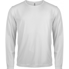 PROACT Férfi póló Proact PA443 Men'S Long-Sleeved Sports T-Shirt -2XL, White