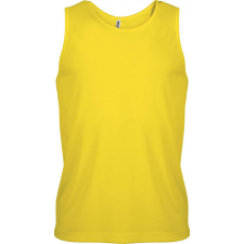 PROACT Férfi Proact PA441 Men’S Sports vest -M, True Yellow atléta, trikó