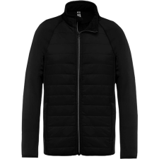 PROACT férfi sport dzseki két különböző anyagból PA233, Black/Black-3XL férfi kabát, dzseki