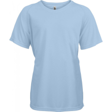 PROACT Gyerek póló Proact PA445 Kids' Short Sleeved Sports T-Shirt -8/10, Sky Blue