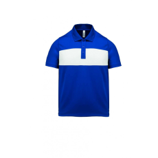 PROACT Gyerek póló Proact PA494 Kids' Short Sleeve polo Shirt -6/8, Sporty Royal Blue/White