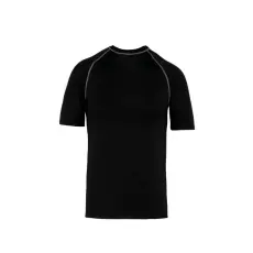 PROACT gyerek szűk szabású sztreccs surf póló PA4008, Black-6/8