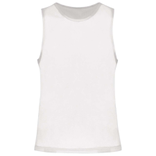PROACT hálós megkülönböztető ujjatlan sportpóló PA043, White-2XL/3XL férfi póló