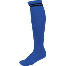 PROACT hosszú szárú csíkos sportzokni PA015, Dark Royal Blue/Black-43/46 munkaruha
