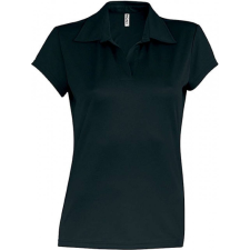 PROACT Női blúz Proact PA483 Ladies&#039; Short-Sleeved polo Shirt -M, Black női póló