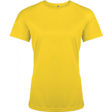 PROACT Női póló Proact PA439 Ladies&#039; Short-Sleeved Sports T-Shirt -L, True Yellow női póló