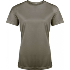 PROACT Női póló Proact PA439 Ladies' Short-Sleeved Sports T-Shirt -M, Dark Khaki