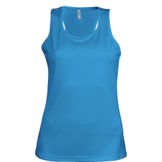 PROACT Női Proact PA442 Ladies' Sports vest -L, Aqua Blue