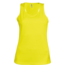 PROACT Női Proact PA442 Ladies&#039; Sports vest -L, Fluorescent Yellow női felső