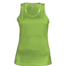 PROACT Női Proact PA442 Ladies' Sports vest -M, Lime