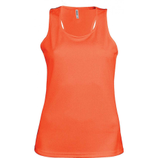 PROACT Női Proact PA442 Ladies' Sports vest -XS, Fluorescent Orange