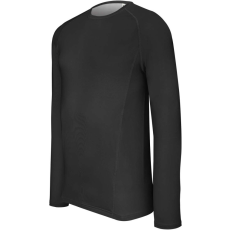 PROACT PA005 férfi hosszú ujjú sztreccs sportpóló Proact, Black-2XL