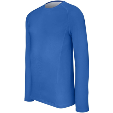PROACT PA005 férfi hosszú ujjú sztreccs sportpóló Proact, Sporty Royal Blue-L férfi póló