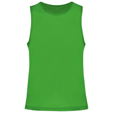 PROACT PA043 hálós megkülönböztető ujjatlan sportpóló Proact, Fluorescent Green-2XL/3XL