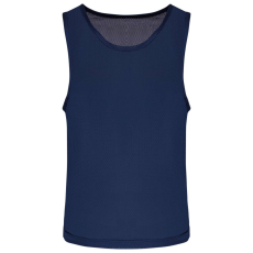 PROACT PA047 ujjatlan hálós gyerek megkülönböztető sportpóló Proact, Sporty Navy-6/10