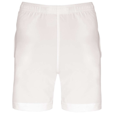 PROACT PA1025 gyerek performance sport rövidnadrág Proact, White-10/12