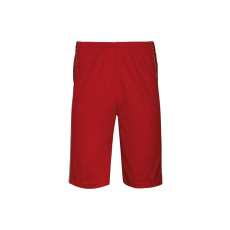 PROACT PA159 férfi kosárlabda sport rövidnadrág Proact, Sporty Red-3XL