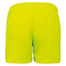 PROACT PA169 bársonyos tapintású férfi úszó rövidnadrág Proact, Fluorescent Yellow-3XL férfi fürdőnadrág