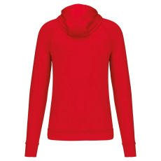 PROACT PA360 férfi kapucnis 1/4 cipzáras sztreccs sport pulóver Proact, Red-XL
