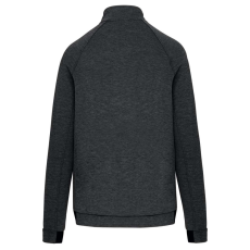 PROACT PA378 cipzáras magas nyakú férfi vastag sztreccs pulóver Proact, Deep Grey Heather-XL