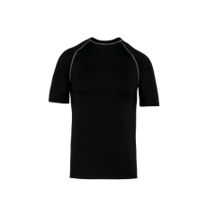 PROACT PA4007 szűk szabású unisex sztreccs surf póló Proact, Black-L
