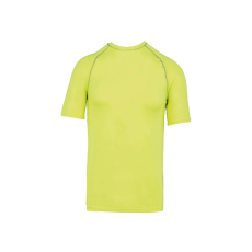 PROACT PA4007 szűk szabású unisex sztreccs surf póló Proact, Fluorescent Yellow-XL