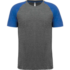 PROACT PA4010 ADULT TRIBLEND TWO-TONE SPORTS SHORT-SLEEVED T-SHIRT 3XL