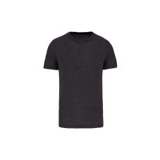 PROACT PA4011 rövid ujjú környakas triblend unisex sportpóló Proact, Dark Grey Heather-L
