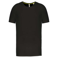 PROACT PA4012 férfi környakas rövid ujjú sportpóló Proact, Black-L férfi póló