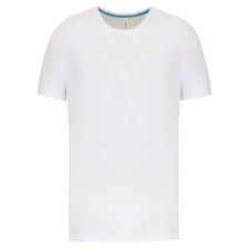 PROACT PA4012 férfi környakas rövid ujjú sportpóló Proact, White-XL férfi póló