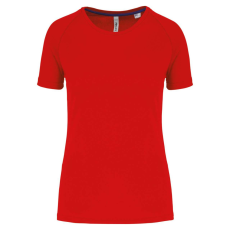 PROACT PA4013 rövid ujjú környakas Női sportpóló Proact, Red-L