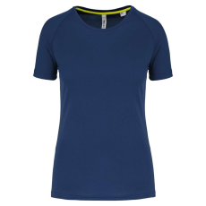 PROACT PA4013 rövid ujjú környakas Női sportpóló Proact, Sporty Navy-L