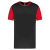 PROACT PA4023 ADULTS&- 039; BICOLOUR SHORT-SLEEVED T-SHIRT 3XL