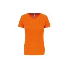 PROACT PA439 Női környakas raglános rövid ujjú sportpóló Proact, Fluorescent Orange-M