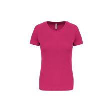 PROACT PA439 Női környakas raglános rövid ujjú sportpóló Proact, Fuchsia-XL női póló