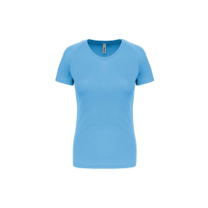 PROACT PA439 Női környakas raglános rövid ujjú sportpóló Proact, Sky Blue-XS