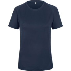 PROACT PA439 Női környakas raglános rövid ujjú sportpóló Proact, Sporty Navy-XL