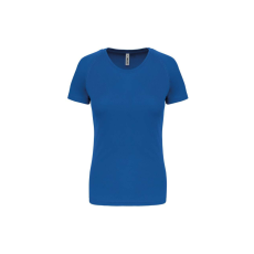 PROACT PA439 Női környakas raglános rövid ujjú sportpóló Proact, Sporty Royal Blue-XL
