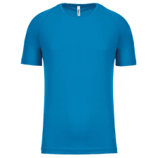 PROACT PA445 rövid ujjú kereknyakú gyerek sportpóló Proact, Aqua Blue-6/8 gyerek póló