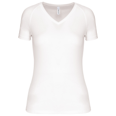 PROACT PA477 LADIES’ V-NECK SHORT SLEEVE SPORTS T-SHIRT L